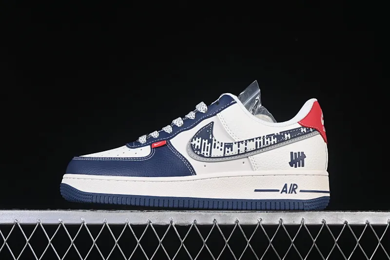 All categories Nk Air Force 1 Air Force series Nk Air Force 1 Low Air Force low top Nike Air Force 1'07 Low UN joint color colorful blue and red stitching Air Force 1 low top casual sneakers JP8028-005